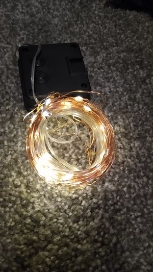 Photo 33 ft solar patio light