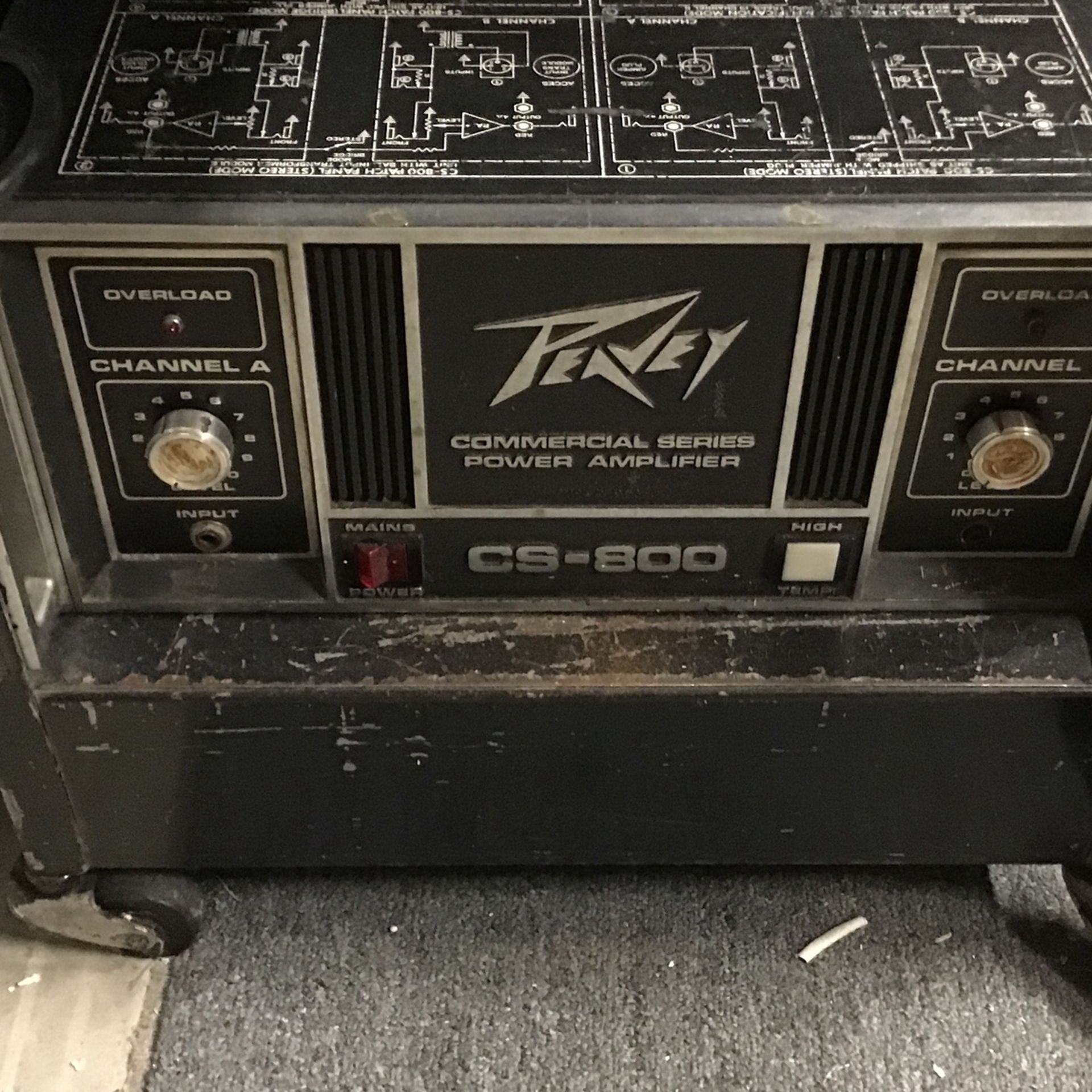 Peavey Cs- 800 Amp