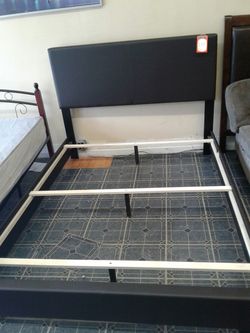 Queen bed frame only today on special $179.99