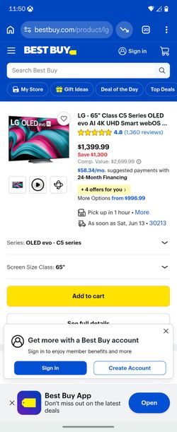 LG OLED 65 Inch C5