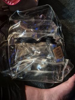 Victoria's Secret PINK Clear Classic Backpack
