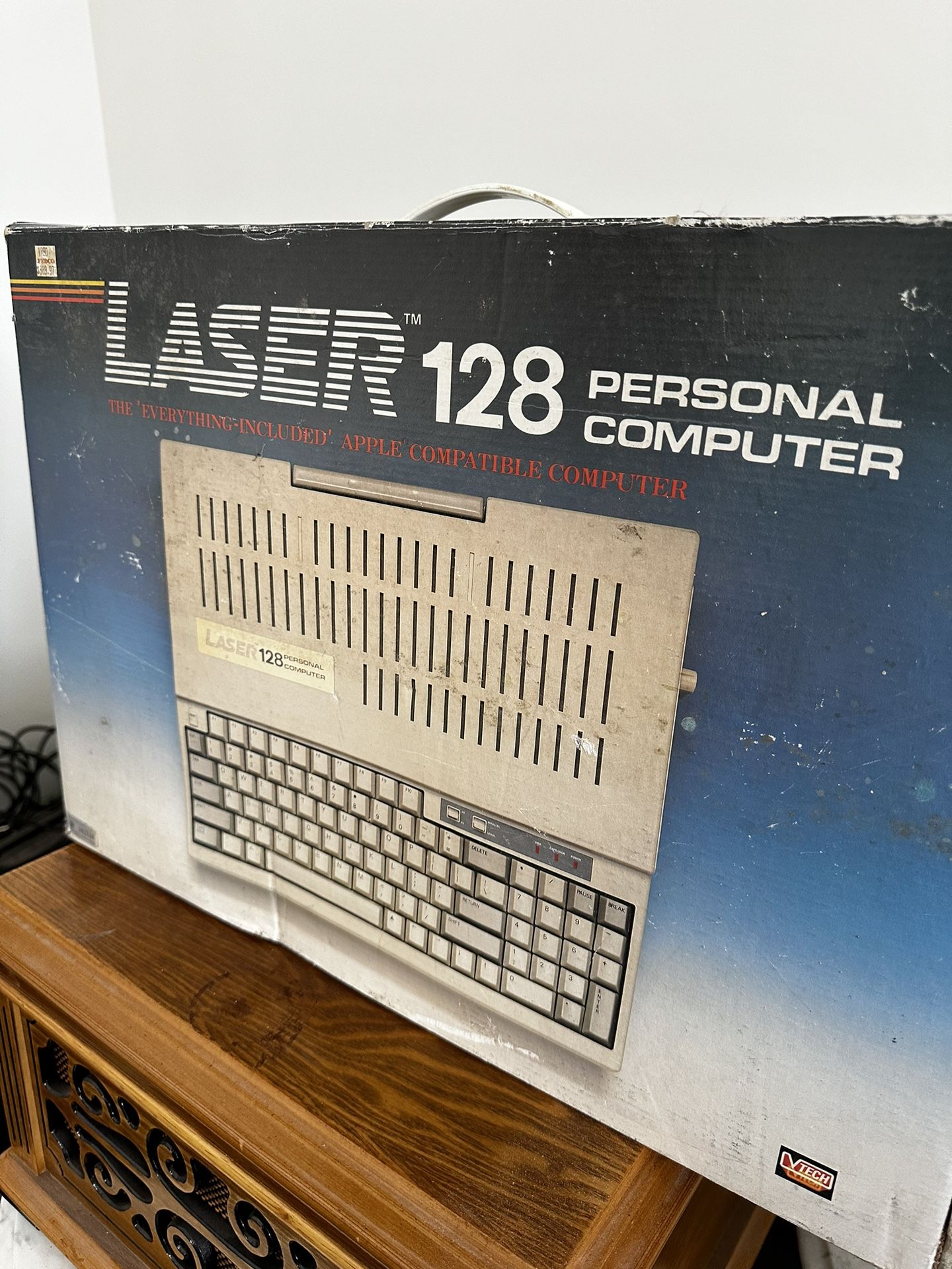 Laser 128 Personal Computer With Original Box And Papers