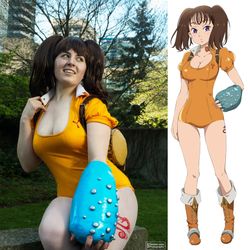 Seven Deadly Sins Lady Diane cosplay costume