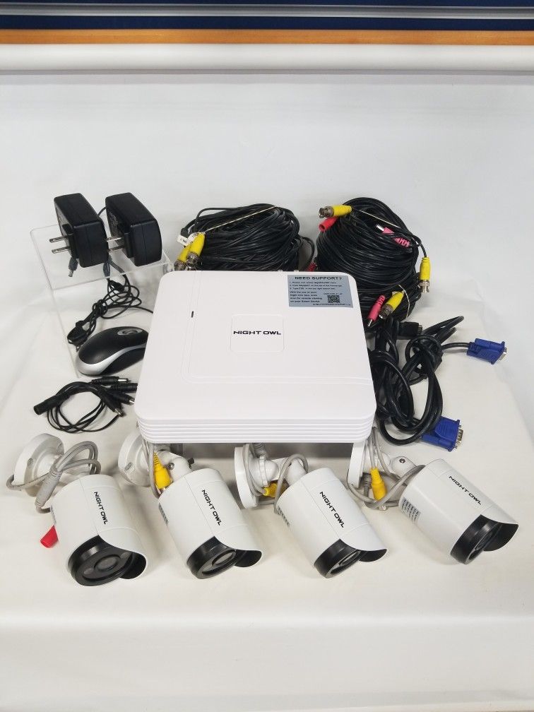 Night Owl DVR-C20-41-JF 1TB Hard Drive Wired Spotlight Cameras 789438-1