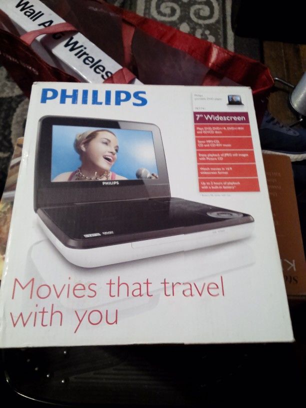 Portable DVD Player.