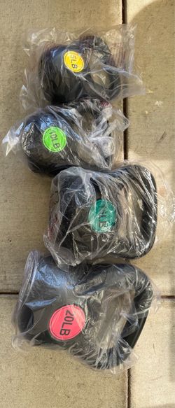 Brand new kettlebells