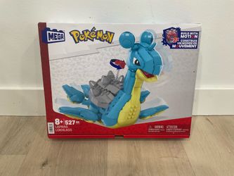 MEGA Pokémon Lapras Building Set — 527 pcs (Build with Motion)