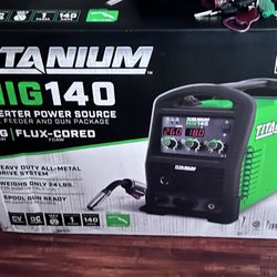Titanium MIG 140 Welder – 120V – Brand New in Box