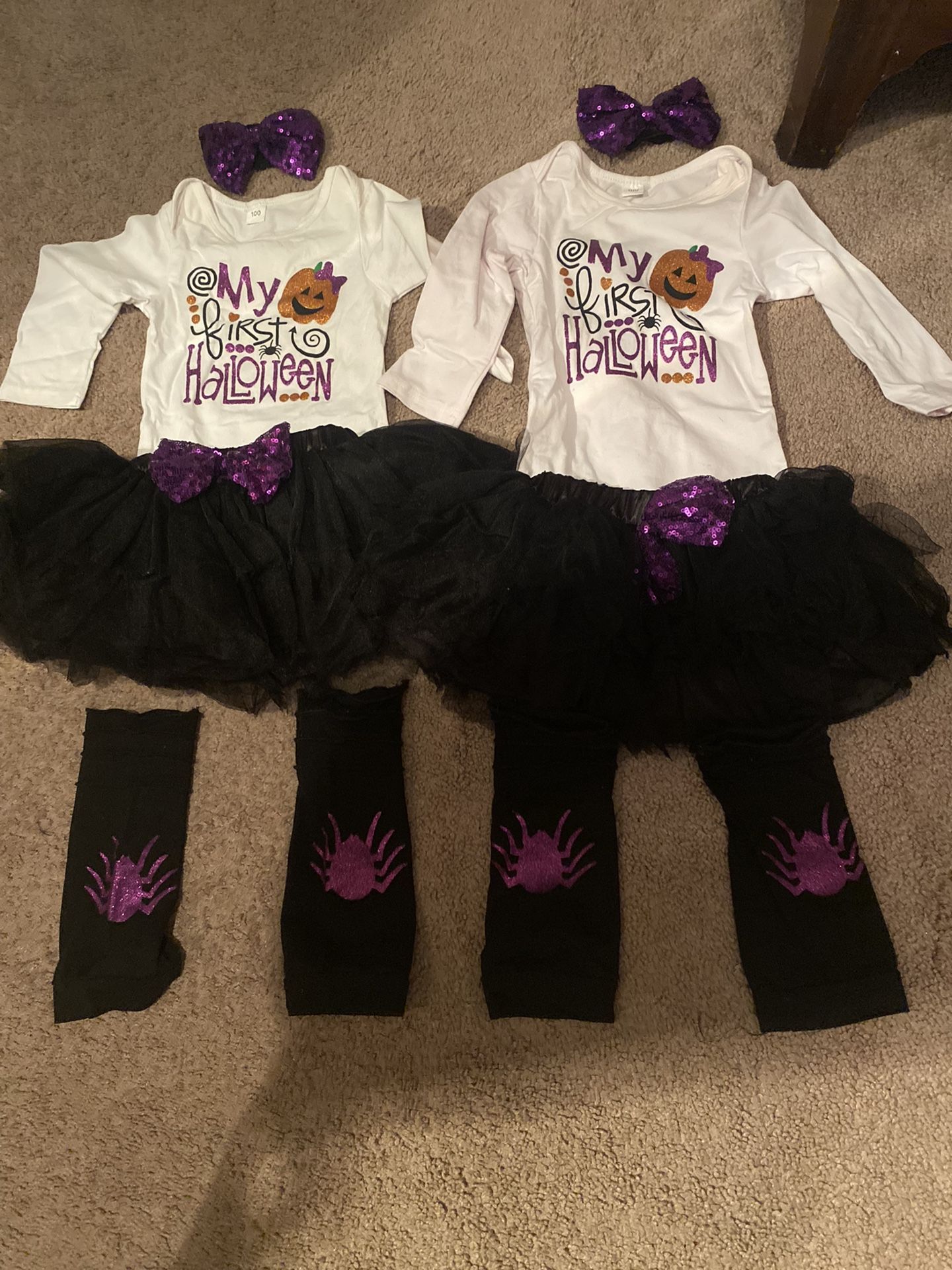 Two Pieces Halloween Costumes &10 Each