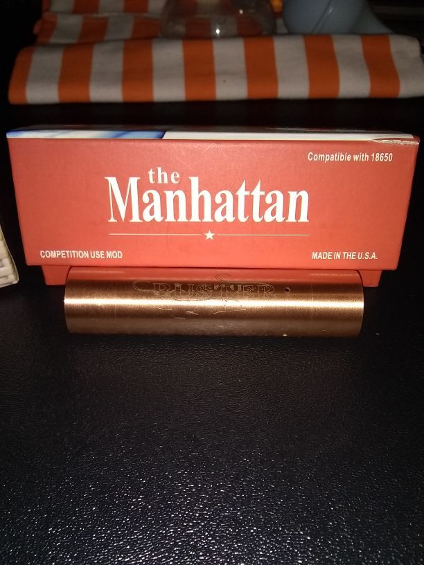 Authentic Manhattan buster series mech mod