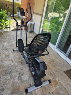 Proform Hyberid trainer heavy Duty 
W 24" X L 5 ft X H 66"