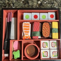 Melissa And Doug Sushi Slicing Toy