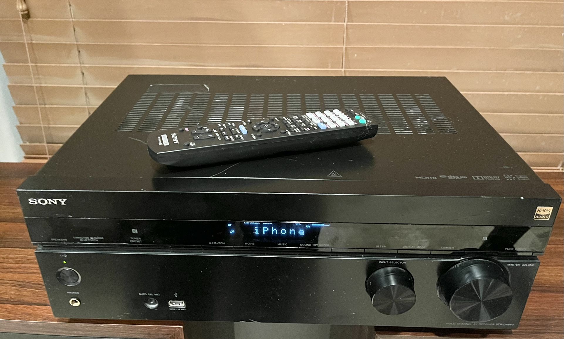 7.2/Zone 2 Wifi, Bluetooth, AirPlay, USB, Receiver 