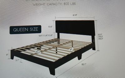 Queen bed frame