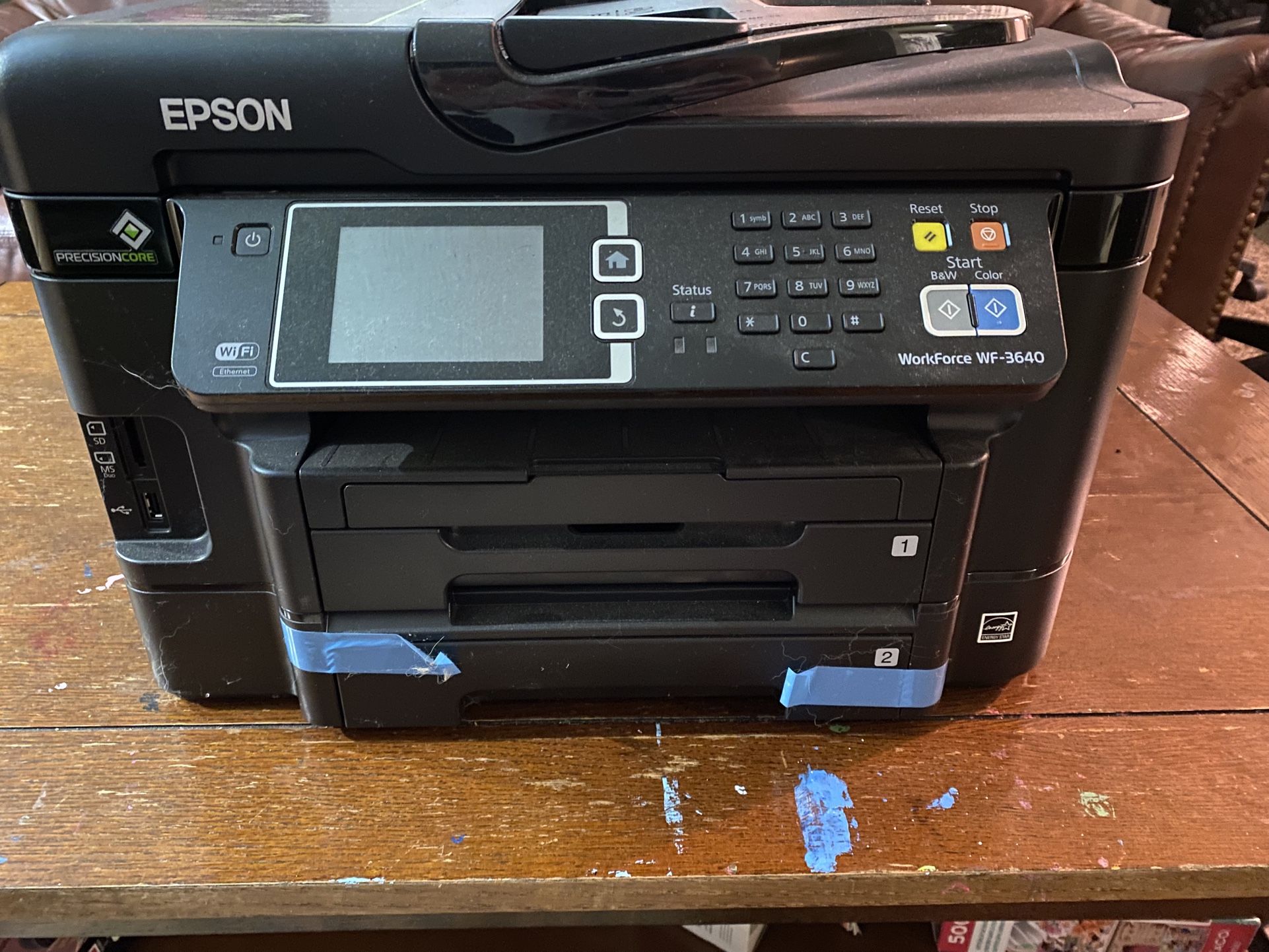 Epson Workforce 3640 Printer/Copier/Scanner/Fax
