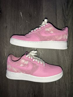 Nike Air Force 1 Low ID By You Men's Sz 10.5 Pink/White/3M DN4164-991