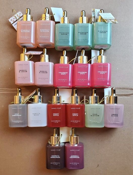 SAND and FOG Perfume Oil 89 Pieces Bundle Brand NEW