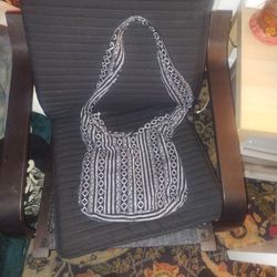 Sling Bag, Woven Great Shape