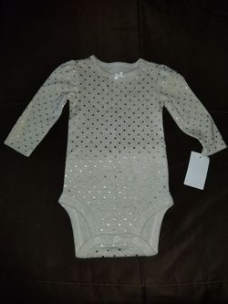 Baby B'gosh 0-3 months Heart Onesie