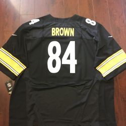 Steelers Brown Stitched Jerseys Size M & L. $30 Each