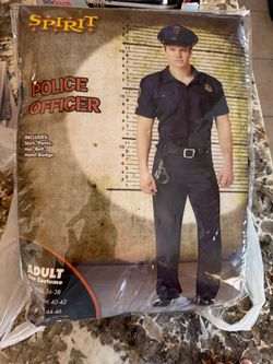 Men’s XL police costume