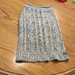 Reddy Cable Knit Dog Sweater