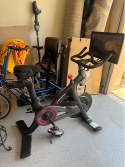 Peloton Bike With Cycle shoes