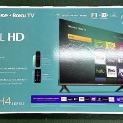 43” Inch Hisense Smart Roku UHDTV 4K
