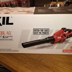 Skill Power Core 40v Brushless Blower Complete  Kit