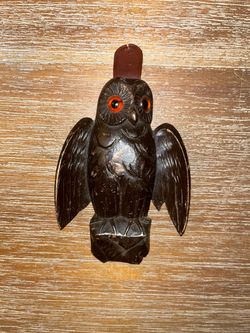 Vintage Black Forest Owl from Germany