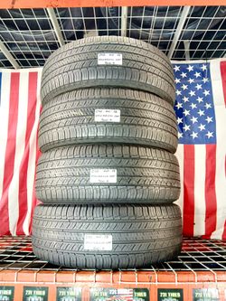 ✔️ Set of 4 Used Tires P245/60R18 MICHELIN LATITUDE SPORT HP TOUR 245/60R18 SUV ALL SEASON 245 60 18
