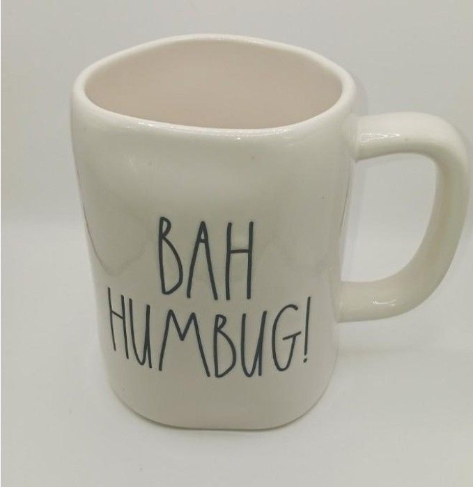 Rae Dunn "Bah Humbug!" Mug Artisan Collection by Magenta