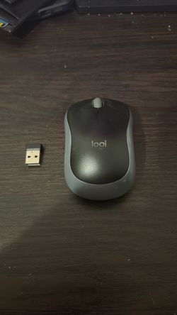 Logitech M185 Wireless Mouse with USB Receiver