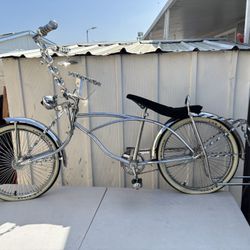 Lowrider Chrome Bike