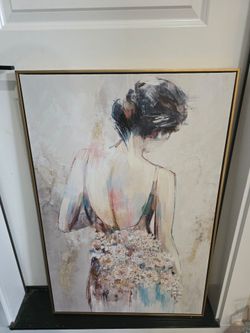 Framed Canvas painting
