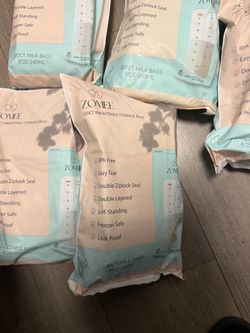 Zomee 120ct breast milk bags