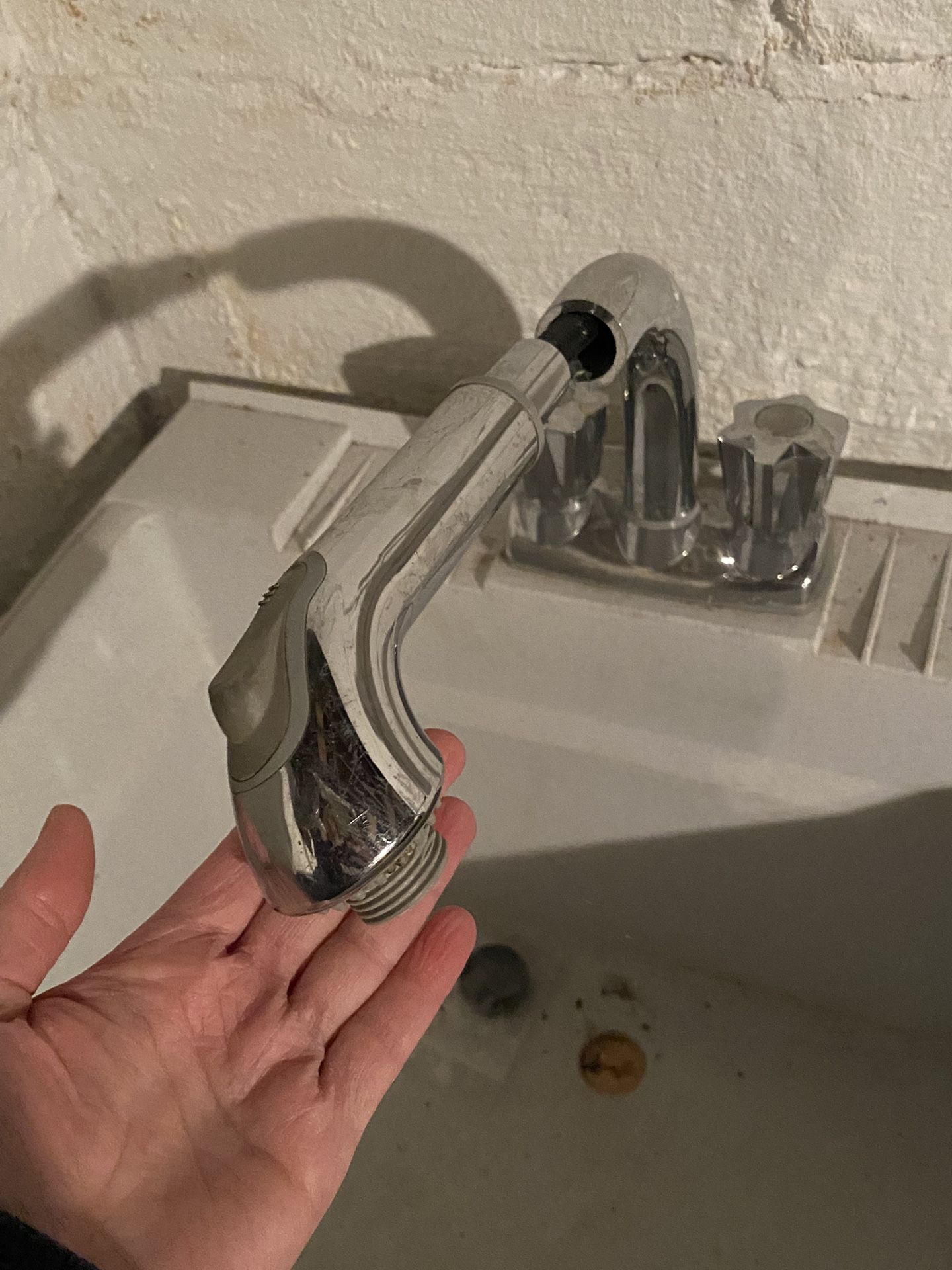 Utility Sink With Sprayer