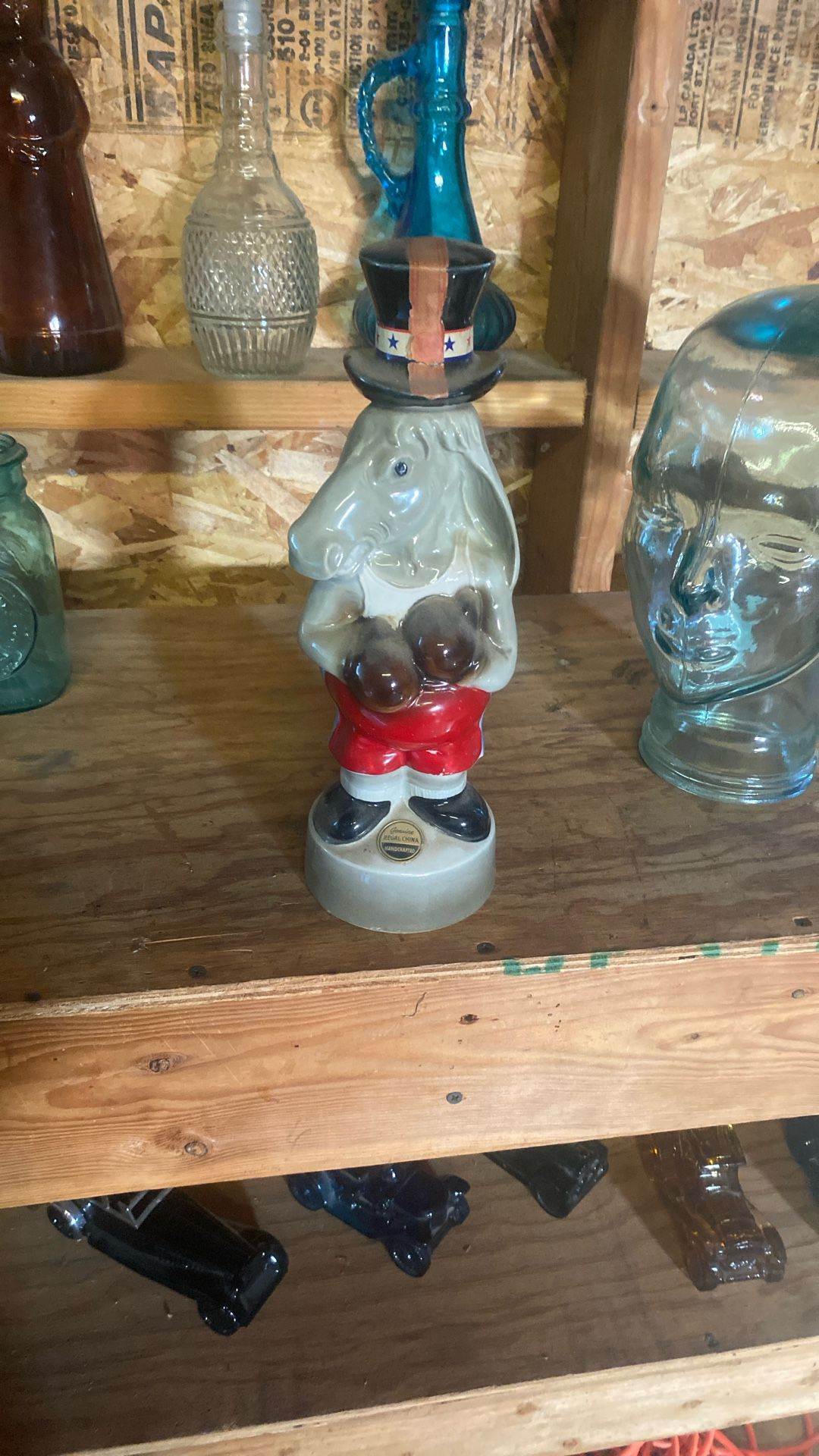 Antique collectible bottle