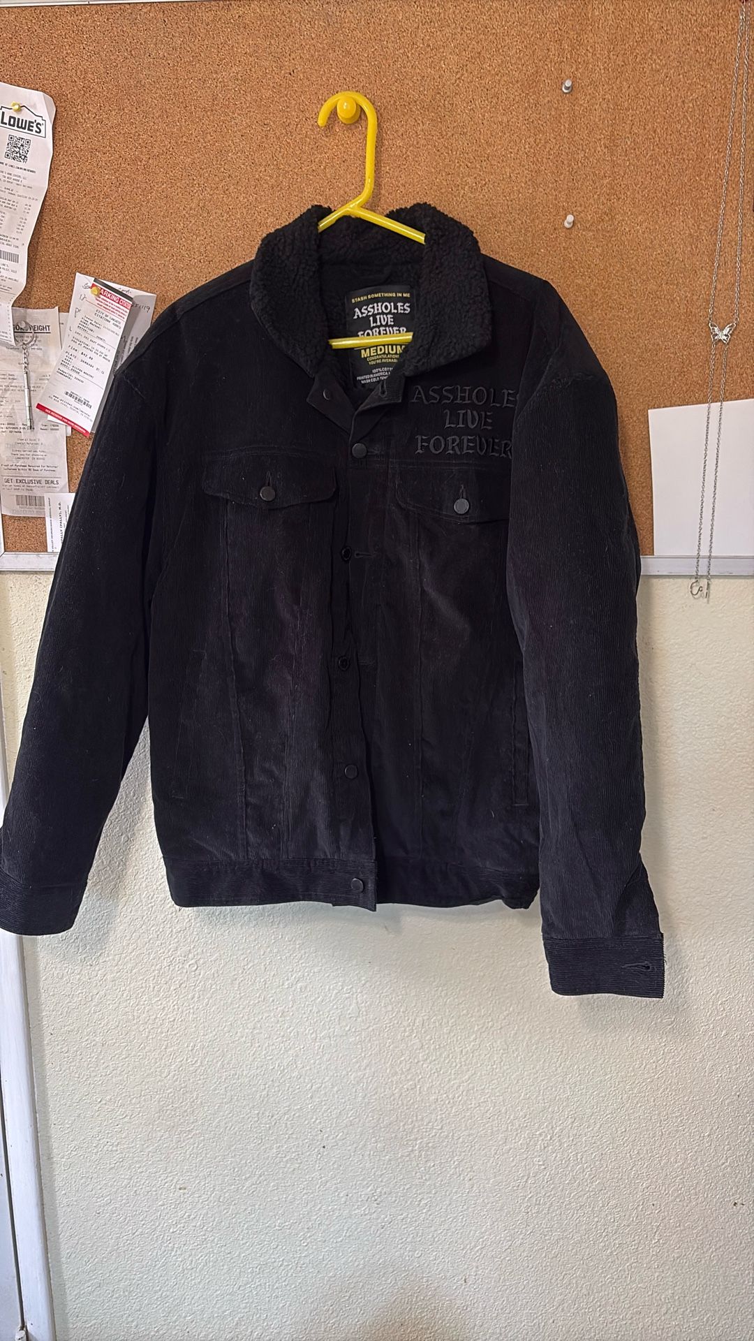 Assholes Live For Ever Black Jacket