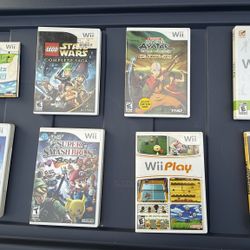 Wii Games Collection/Bundle/Lot