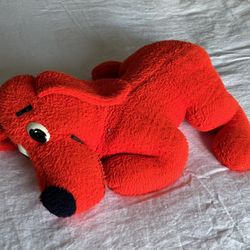 Vintage to Clifford the Big Red Dog Plushie Stuffed Animal