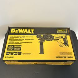 $130 Dewalt 20-Volt 1” SDS PLUS Rotary Hammer (Tool-Only)