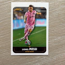 Sports Illustrated Card - Lionel Messi Inter Miami