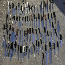 Quicksale Post – Large Knife Lot (80 pcs) – USA & Germany Steel Included