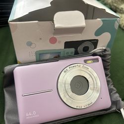 Purple Digital Camera 