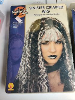 Sinister crimper wig Halloween