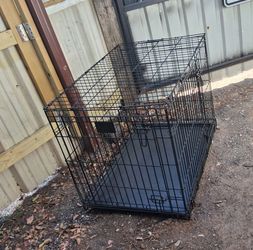 Pet cage double door long 36 wide 24 tall 26