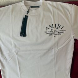 White Amiri tee 