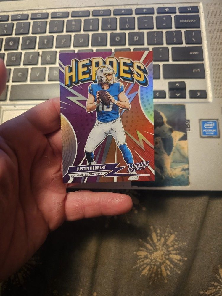 Justin Herbert Football Card
