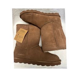 Bearpaw Short Suede Winter Boots women’s size 10